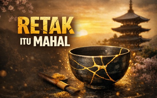 Retak Itu Mahal: Filosofi Jepang yang Mengubah Kerusakan Jadi Karya Bernilai Tinggi